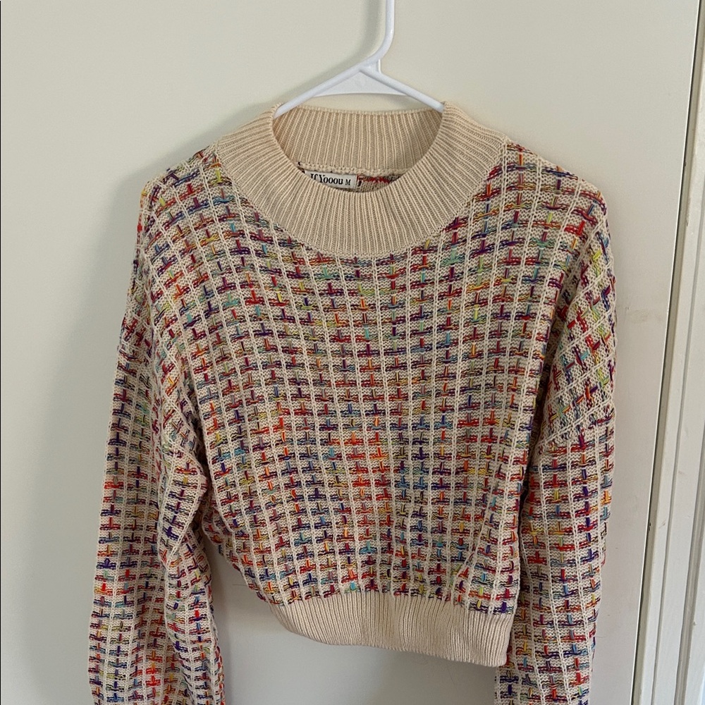 Multicolor Knit Sweater